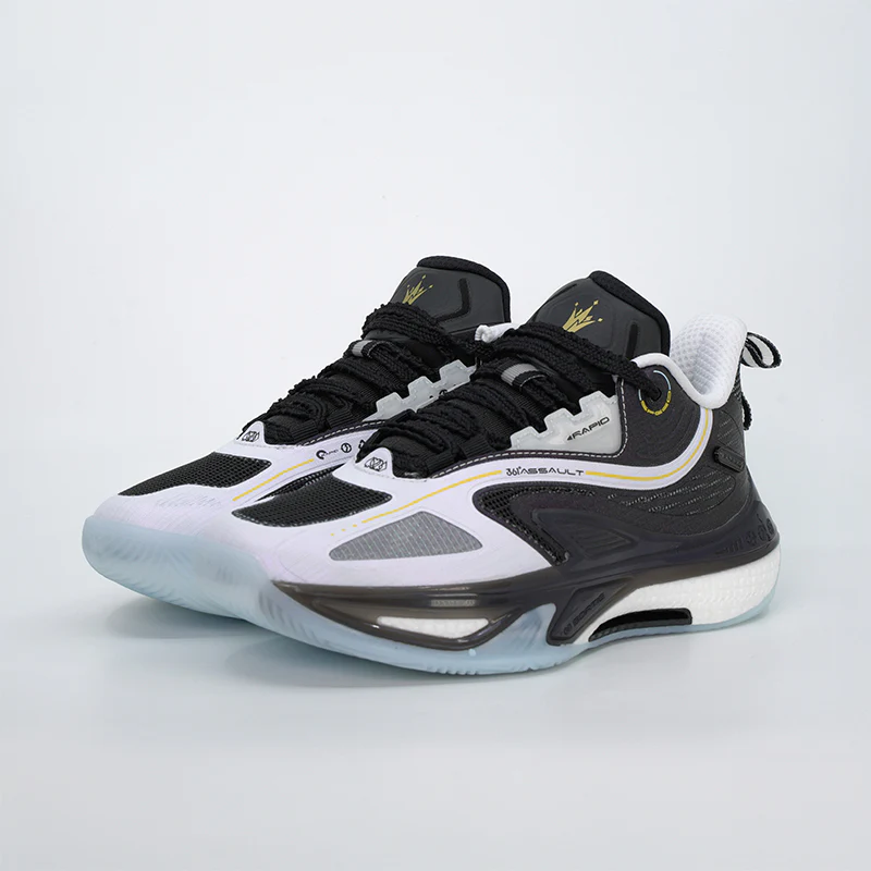 Kids Basketball Shoes "Black" - Image 3