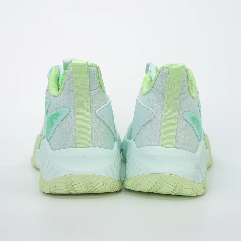 Kids Basketball Shoes "Light Green" - Image 4