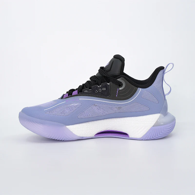 Kids Basketball Shoes "Light Purple" - Image 5