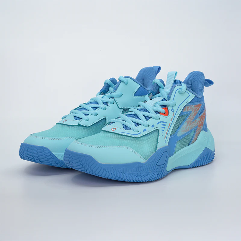 Kids Basketball Shoes "Sky Blue" - Image 3