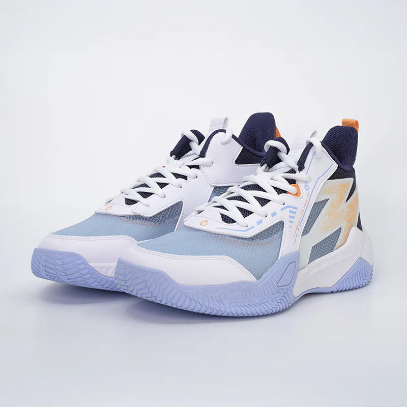 Kids Basketball Shoes "White" - Image 3