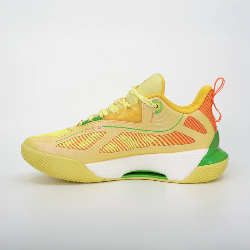 Kids Basketball Shoes "Yellow" - Image 4