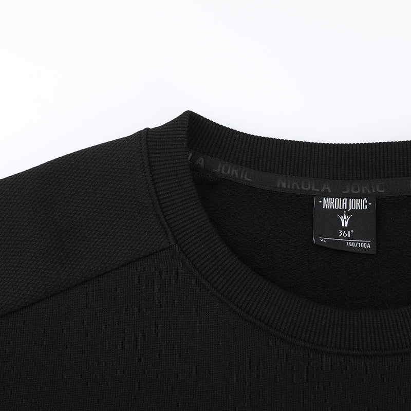 Nikola Jokić - Crown Sweater - Black - Image 4