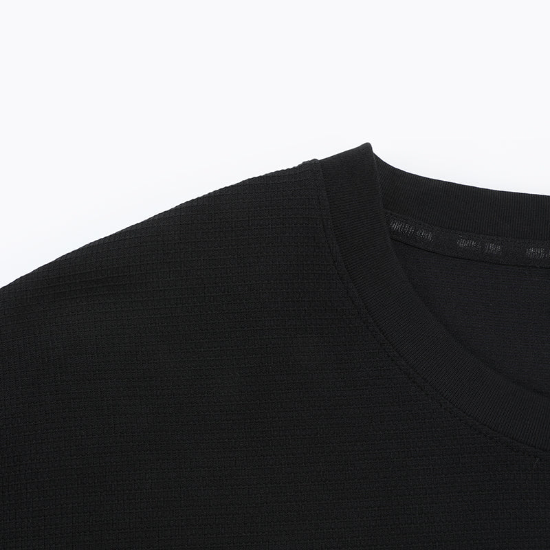 Nikola Jokić - Crown Waffle T-shirt - Black - Image 6